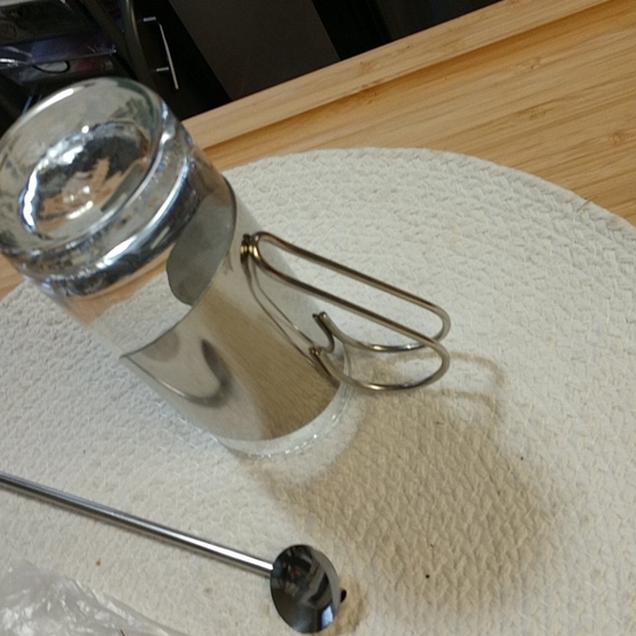 5 For 25.00/Irish Coffee Cup/Darry Latte stainless/glass cup w/ spoon,NWT - Picture 4 of 6